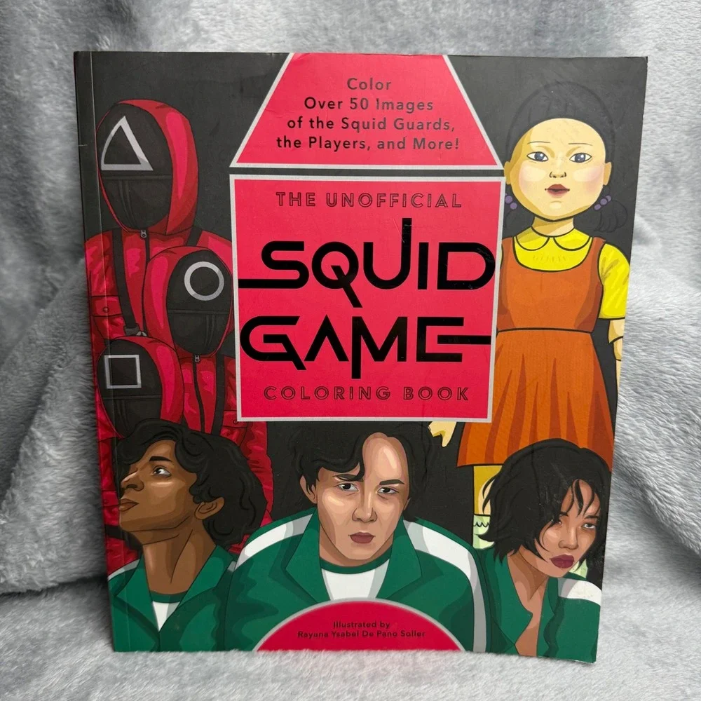 The Unofficial Squid Game Coloring Book Epic Ink Rayuna Ysabel De Pano Soller
